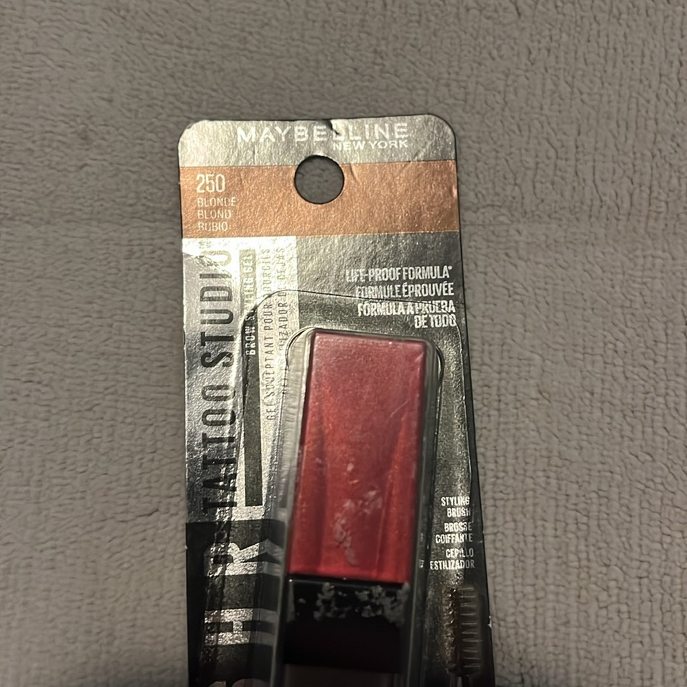 NWT Maybelline Tattoo Studio Brow Gel 250 Blonde - Picture 2 of 6